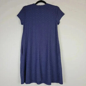 J.McLaughlin Swing Dress Short Sleeve Jacquard XS